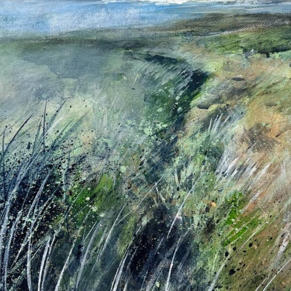 Donegal Landscape Two by Frankie Creith (Close Up)