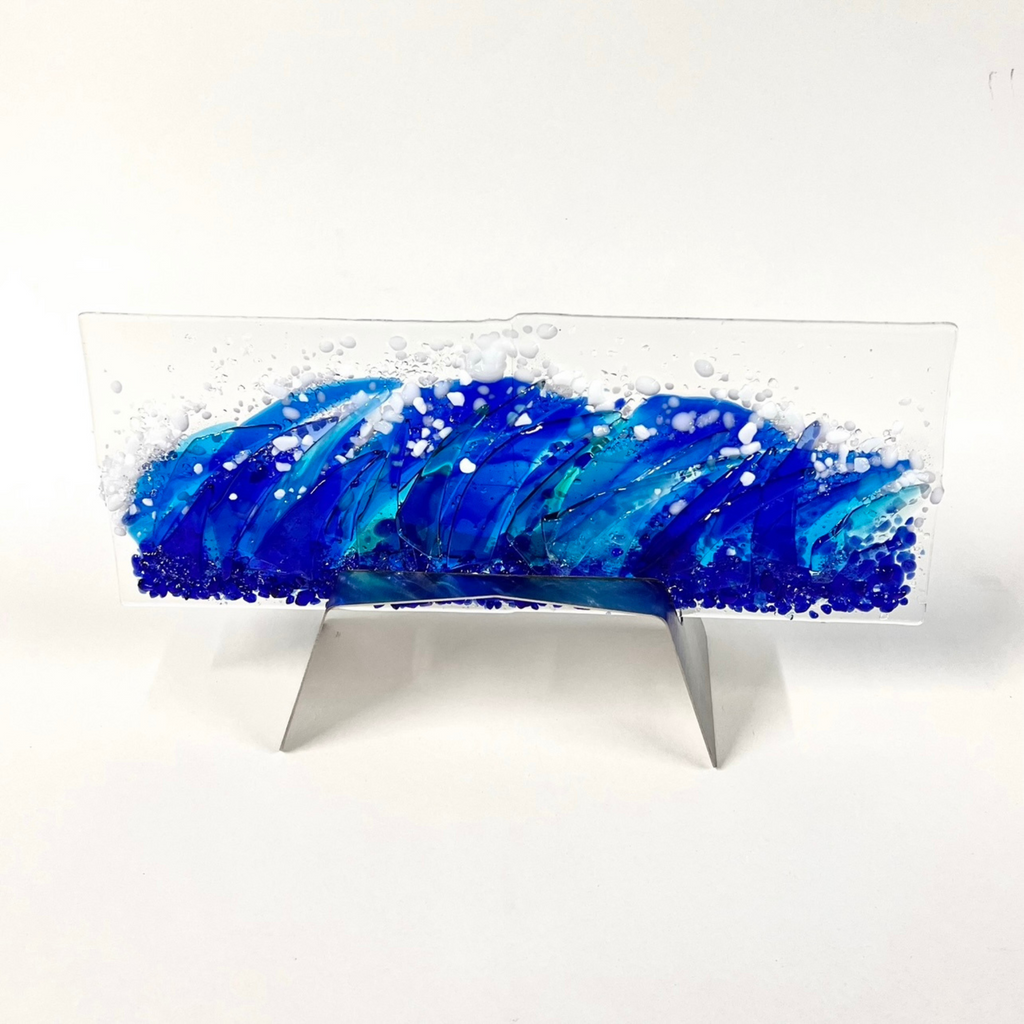 Frankie Creith Fused Glass Wave Workshop with Natasha Duddy 2024
