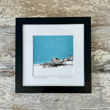 Arcadia Portrush Stitched North Coast Giclee Print by Frankie Creith