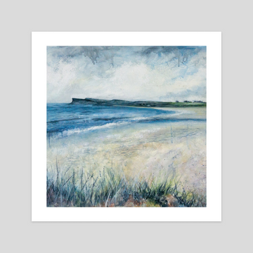 Ballycastle Beach Giclée Print by Artist Frankie Creith.