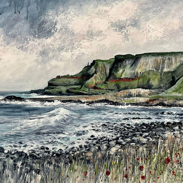 Causeway Headland Giclee Print by Frankie Creith