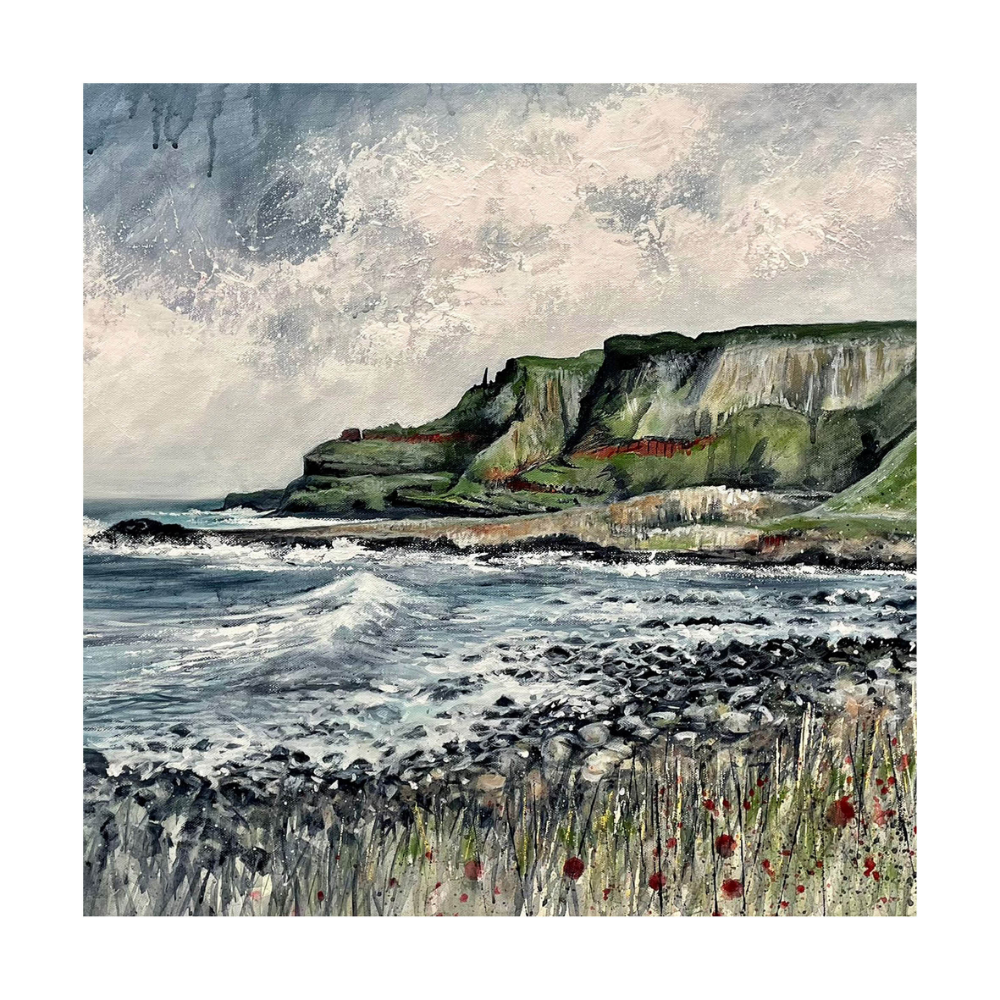 Causeway Headland Giclee Print by Frankie Creith (Border)