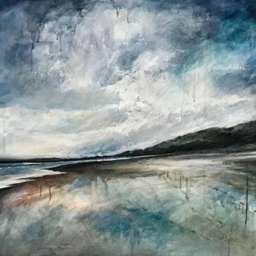 Curran Point Giclee Print by Frankie Creith. (Close Up)