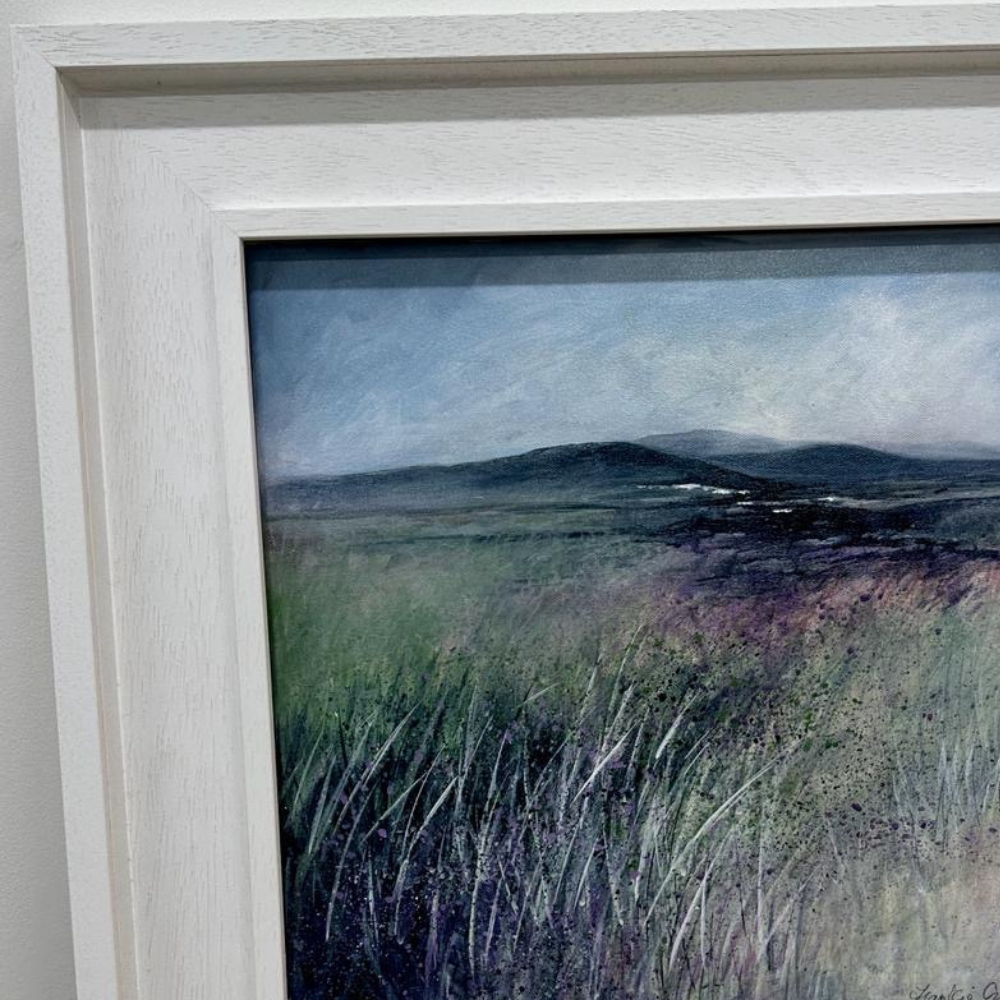 Donegal Landscape One by Frankie Creith (Frame Detail)