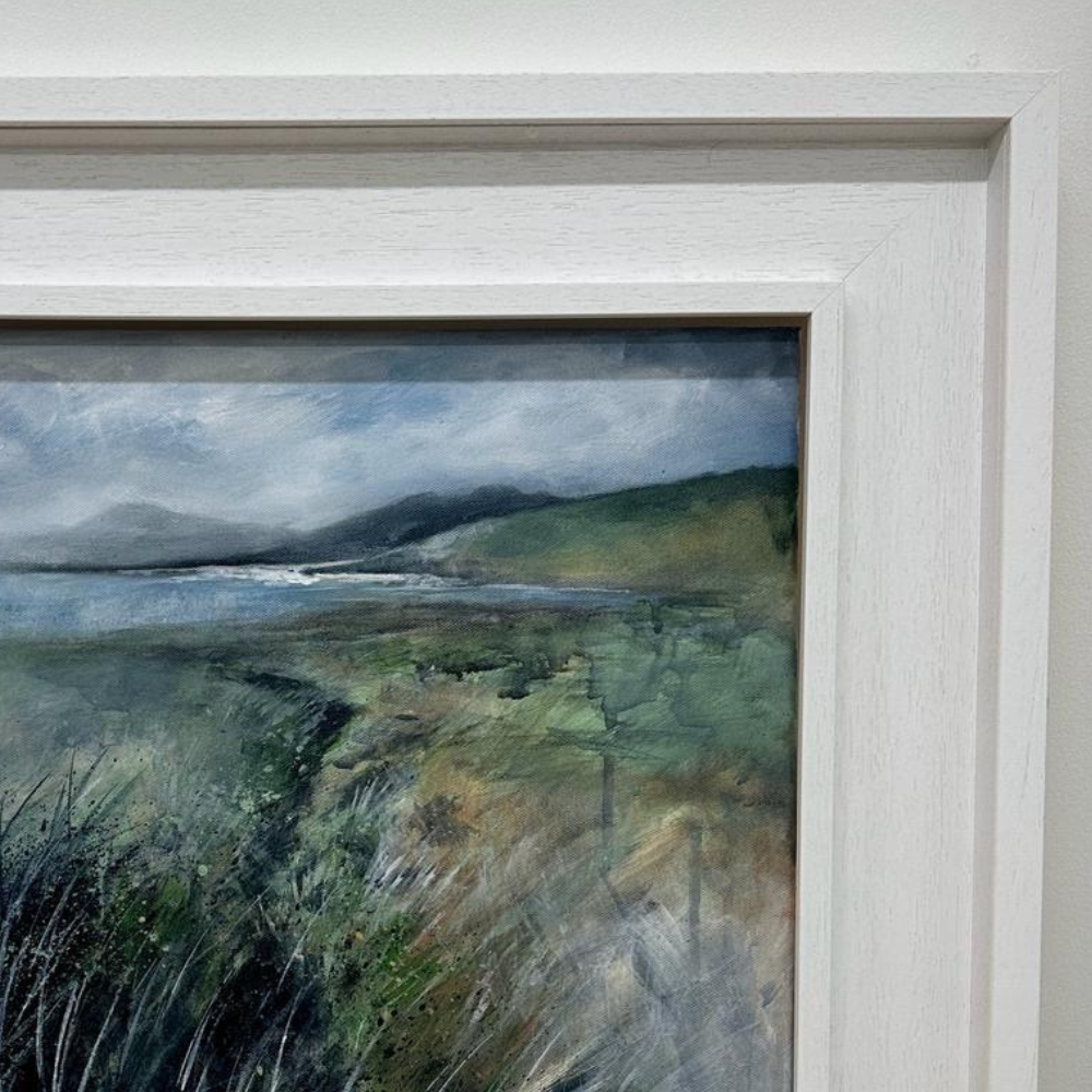 Donegal Landscape One by Frankie Creith (Frame Detail)