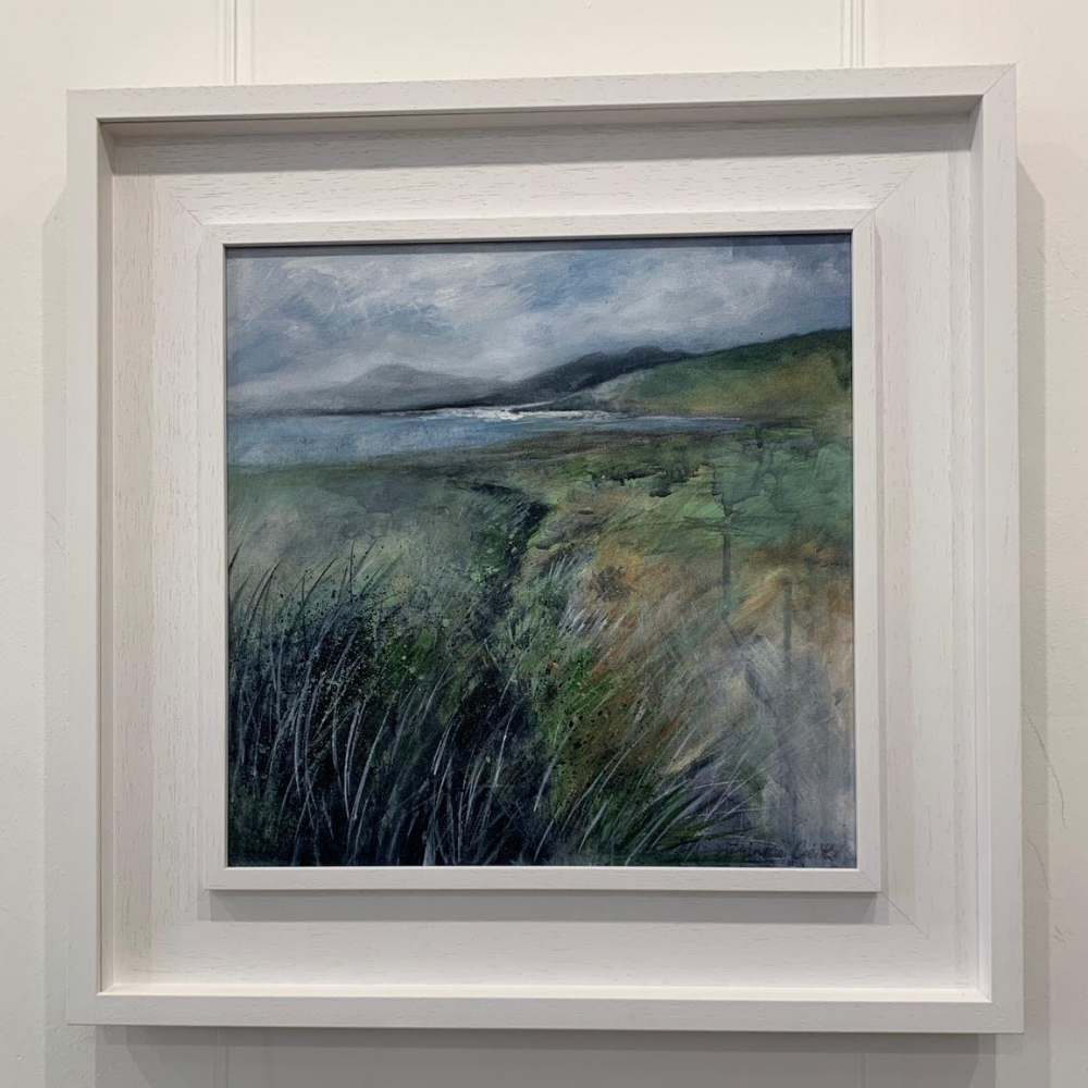 Donegal Landscape One by Frankie Creith (Framed)