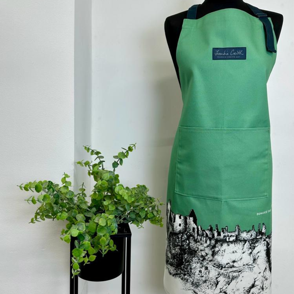 Castle Apron DUNLUCE CASTLE Apron – Frankie Creith Art Gallery