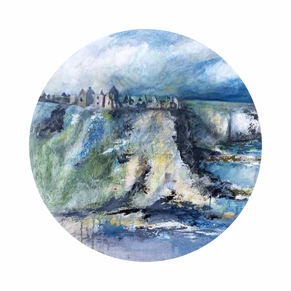 North Coast Coasters by Frankie Creith Portrush (Dunluce Castle))
