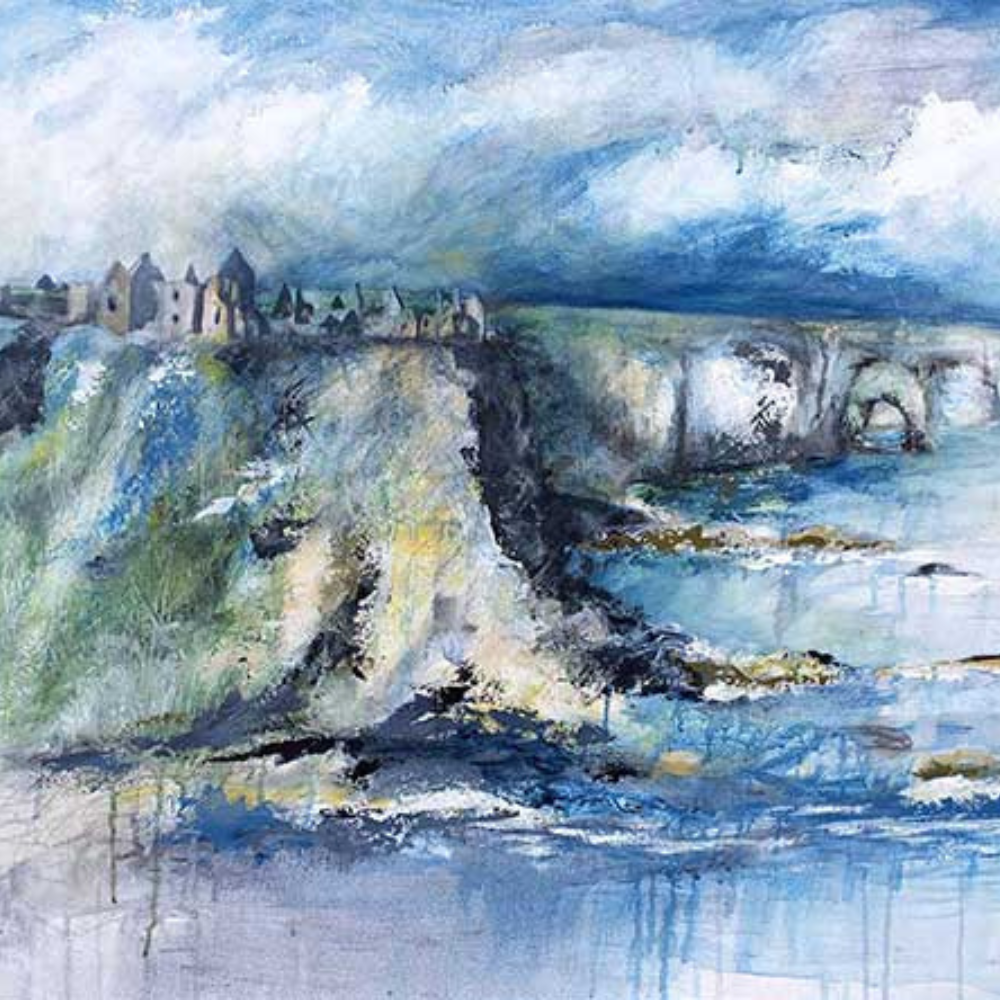 Dunluce oven gloves northern ireland artwork