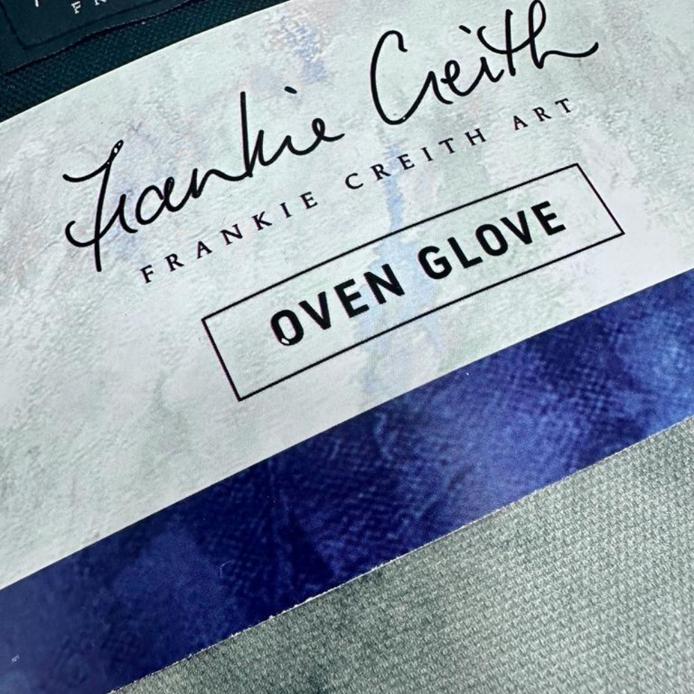 Dunluce oven gloves northern ireland sleeve packaging