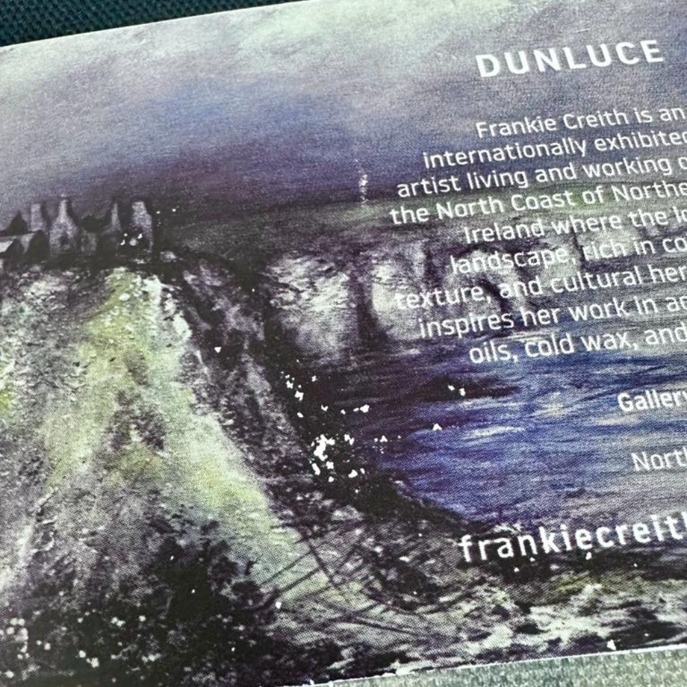 Dunluce oven gloves northern ireland sleeve rear view