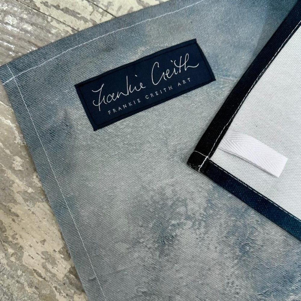 Dunluce Tea Towel by Frankie Creith Northern Ireland Close Up