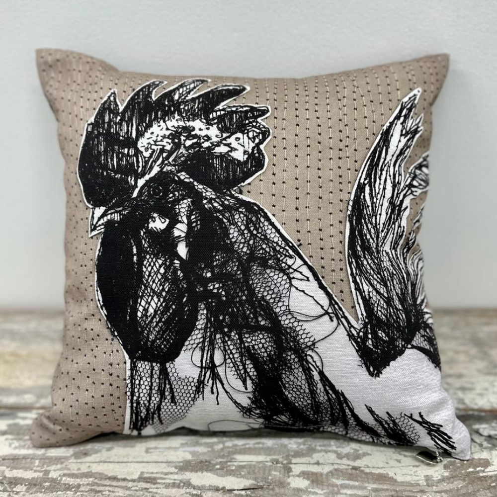 FARM ANIMALS ROOSTER Cushion