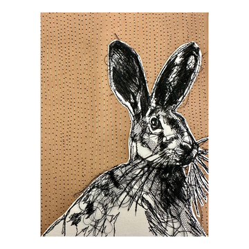 Farm Animals Rabbit Original Artwork by Frankie Creith Northern Ireland Artist