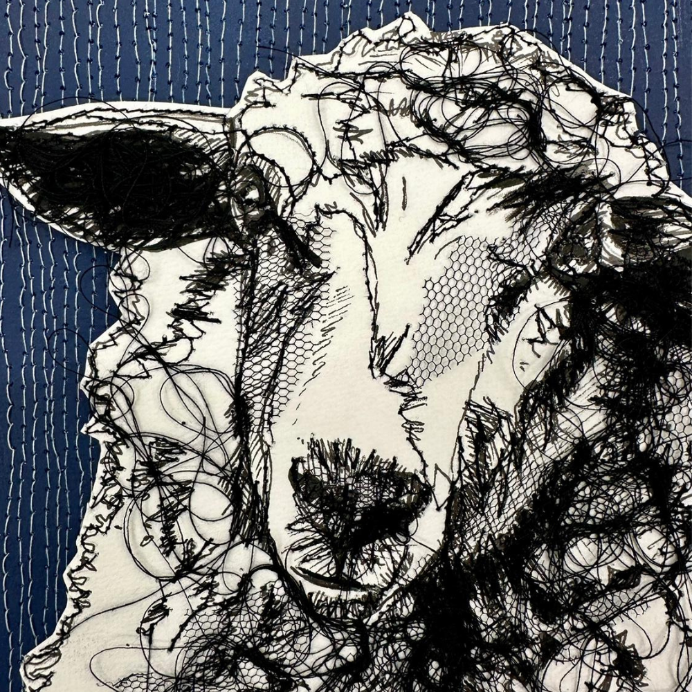Farm Animals Sheep by Frankie Creith Northern Ireland Detailed View