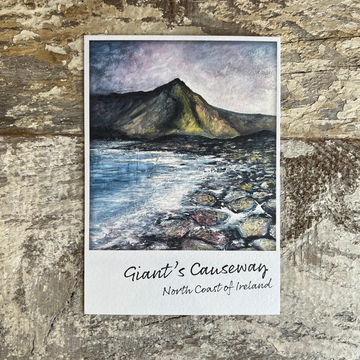 Giant's Causeway Postcard Northern Ireland by Frankie Creith