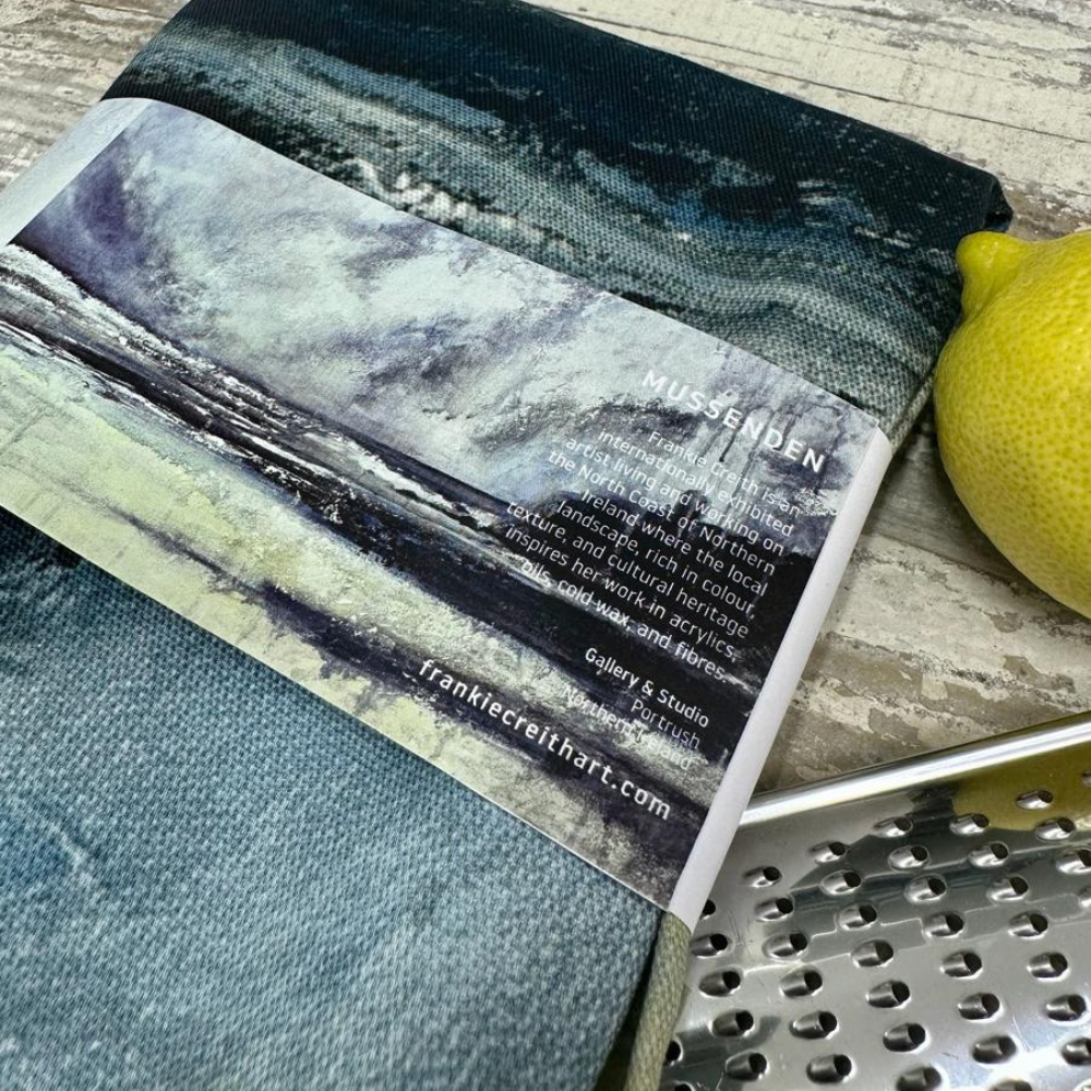 Mussenden Apron by Frankie Creith Northern Ireland Sleeve Rear View