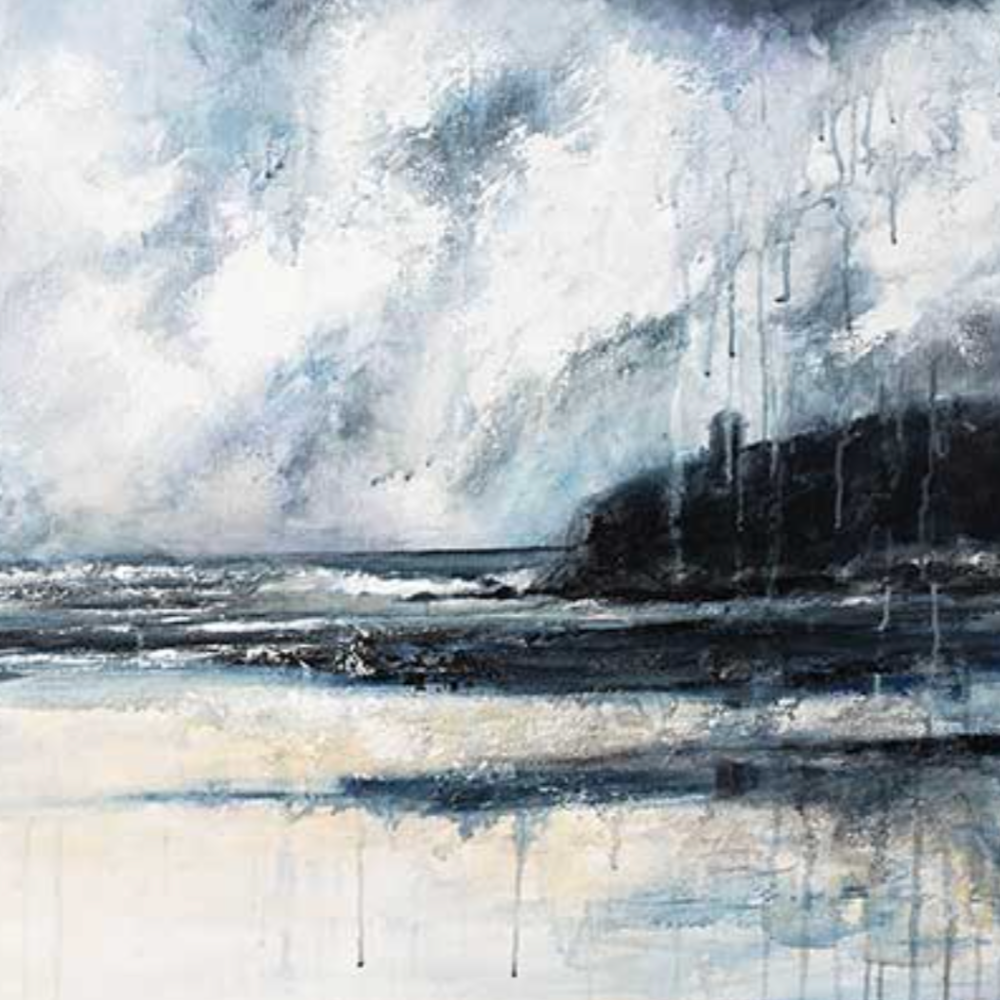 Mussenden Oven Gloves artwork by Frankie Creith Northern Ireland