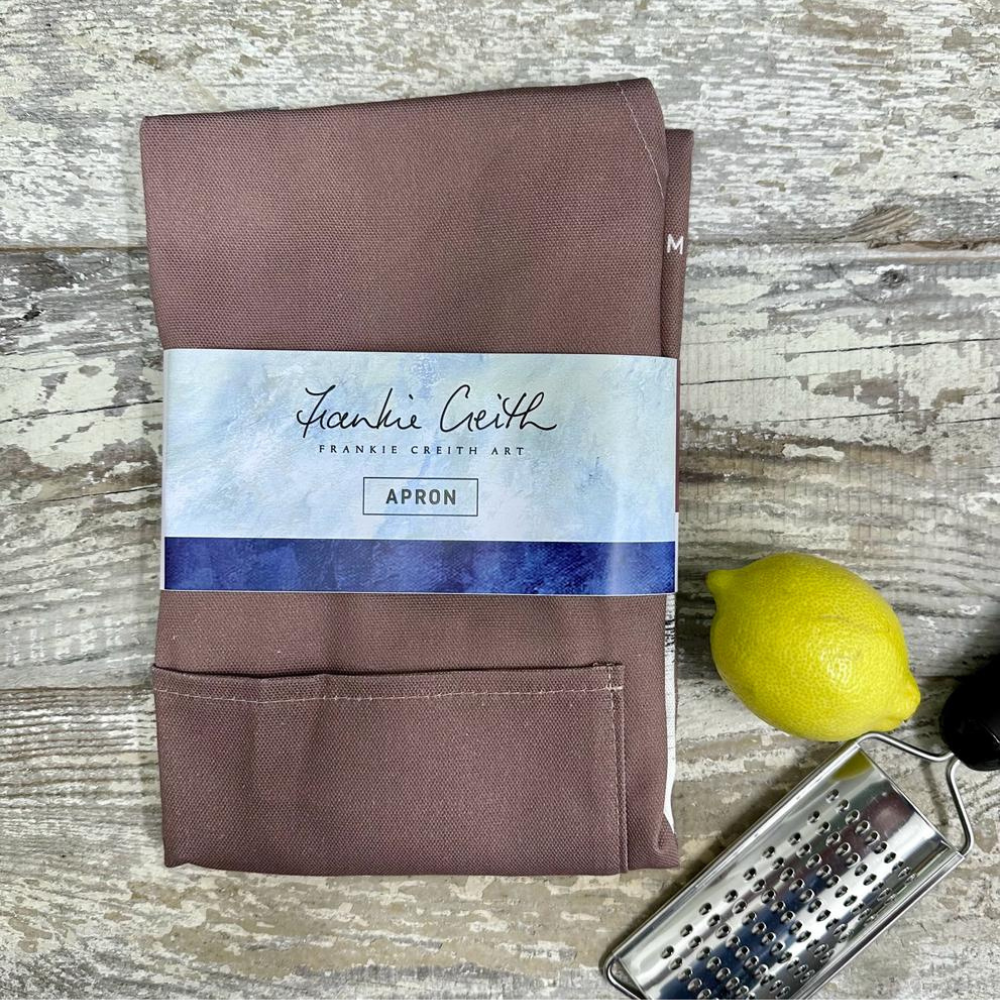 Mussenden Temple Apron by Frankie Creith Northern Ireland Sleeve Packaging 