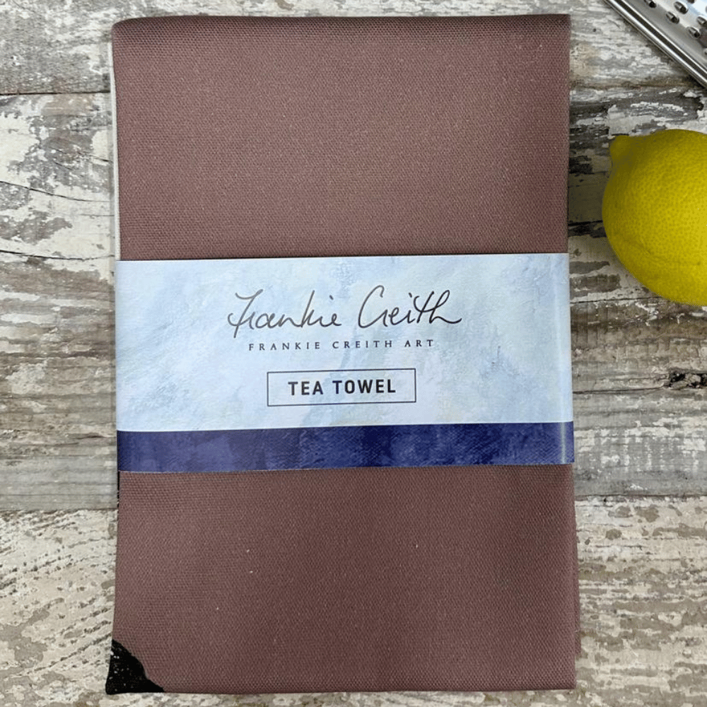 Kitchen Textile Bundle Offer - Tea Towels featuring Mussenden Temple Pen and Ink Illustration