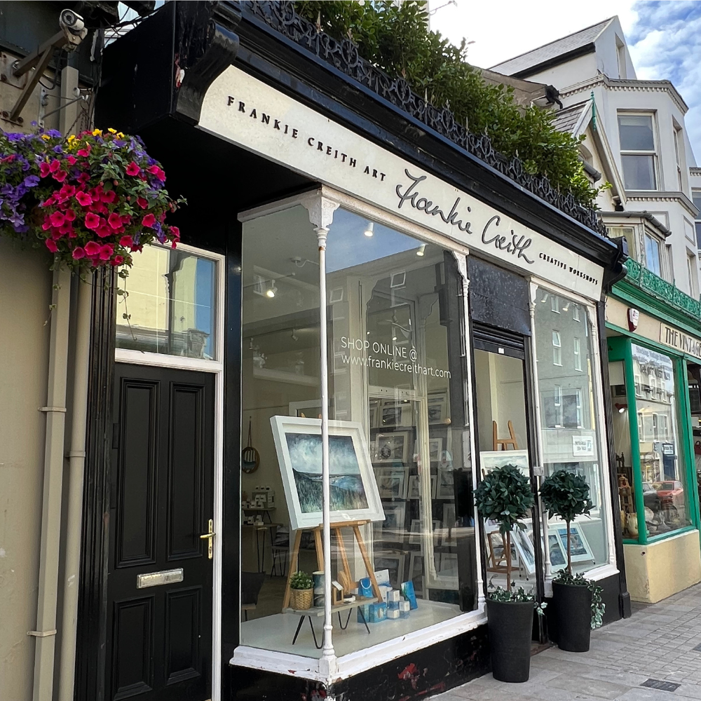 Natasha Duddy Clock Workshop at Frankie Creith Art Studio in Northern Ireland