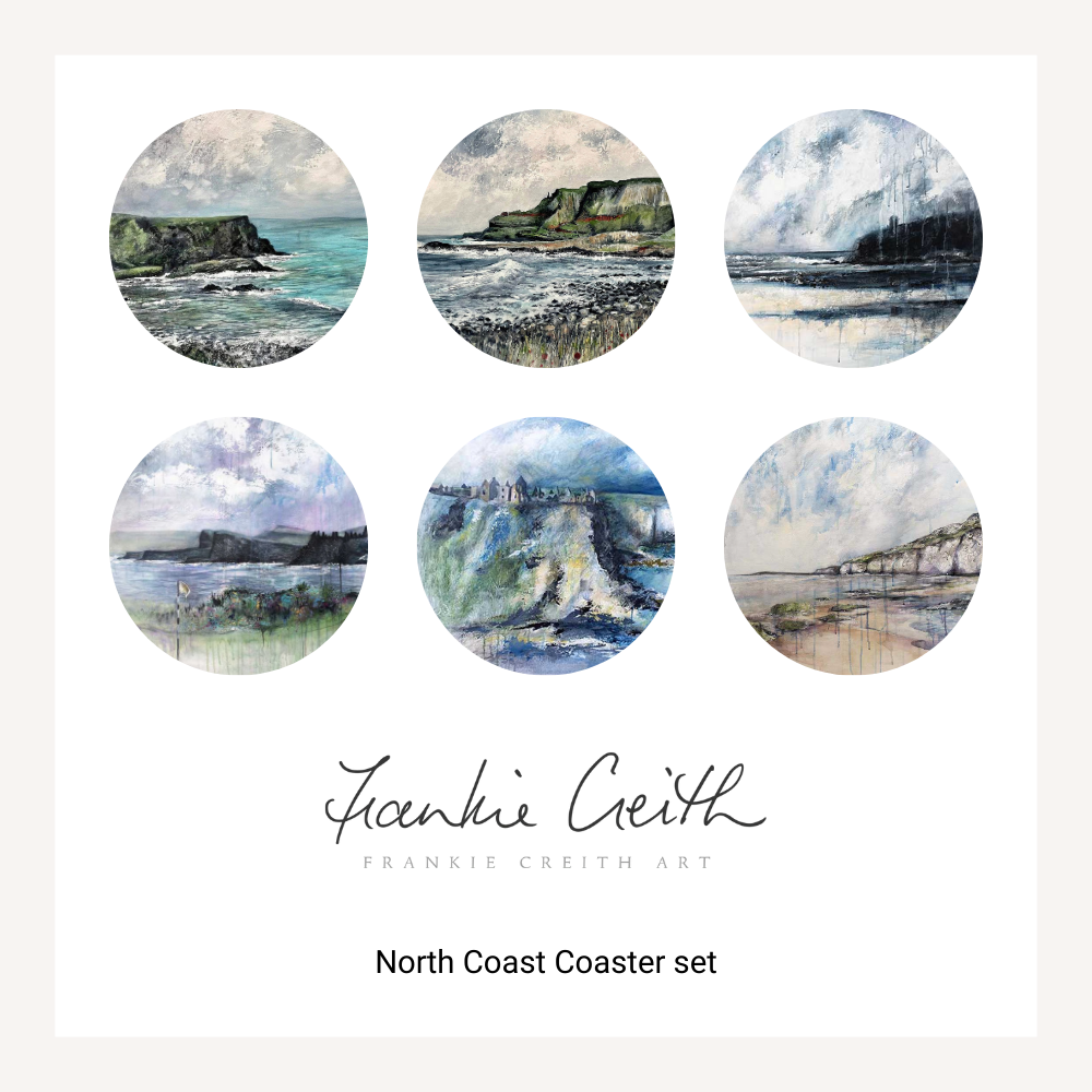 North Coast Coasters by Frankie Creith Portrush (Set of Six)