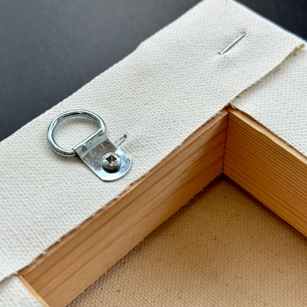 Ocean 7 Mini Original Painting by Frankie Creith Portrush Northern Ireland (rear View)