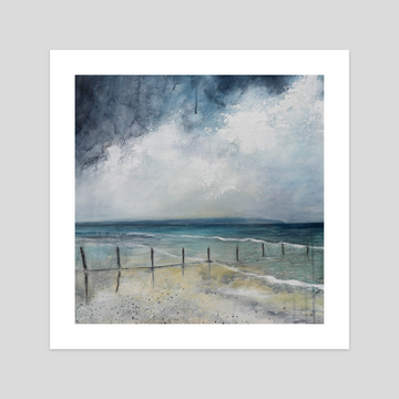 Portstewart Beach Fine Art Print by Frankie Creith.