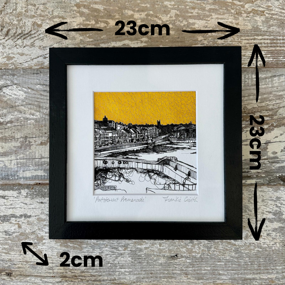 Portstewart Prom Stitched North Coast by Frankie Creith