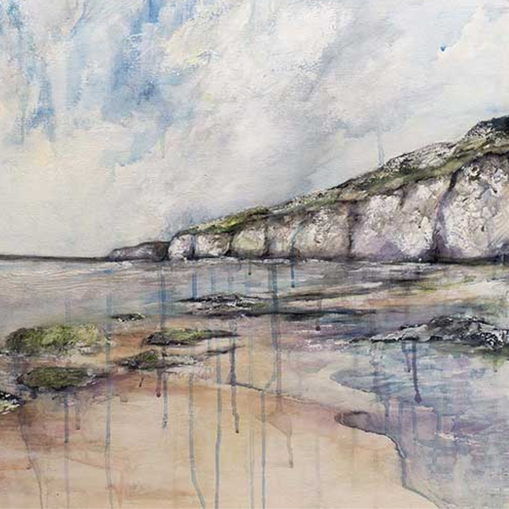 Purple Whiterocks Portrush Honeycomb Chocolate Bar Image