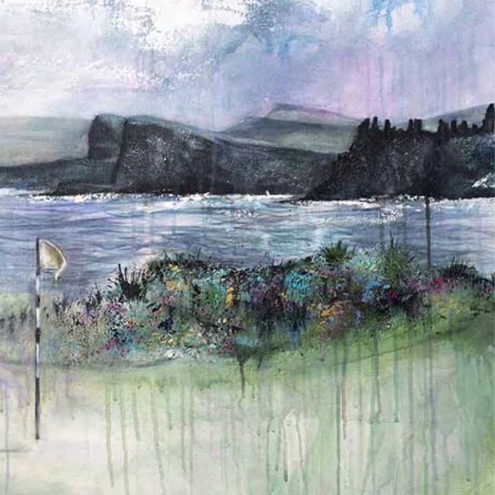 Royal Portrush Dunluce Golf Chocolate Bar Sea Salt and Caramel Image