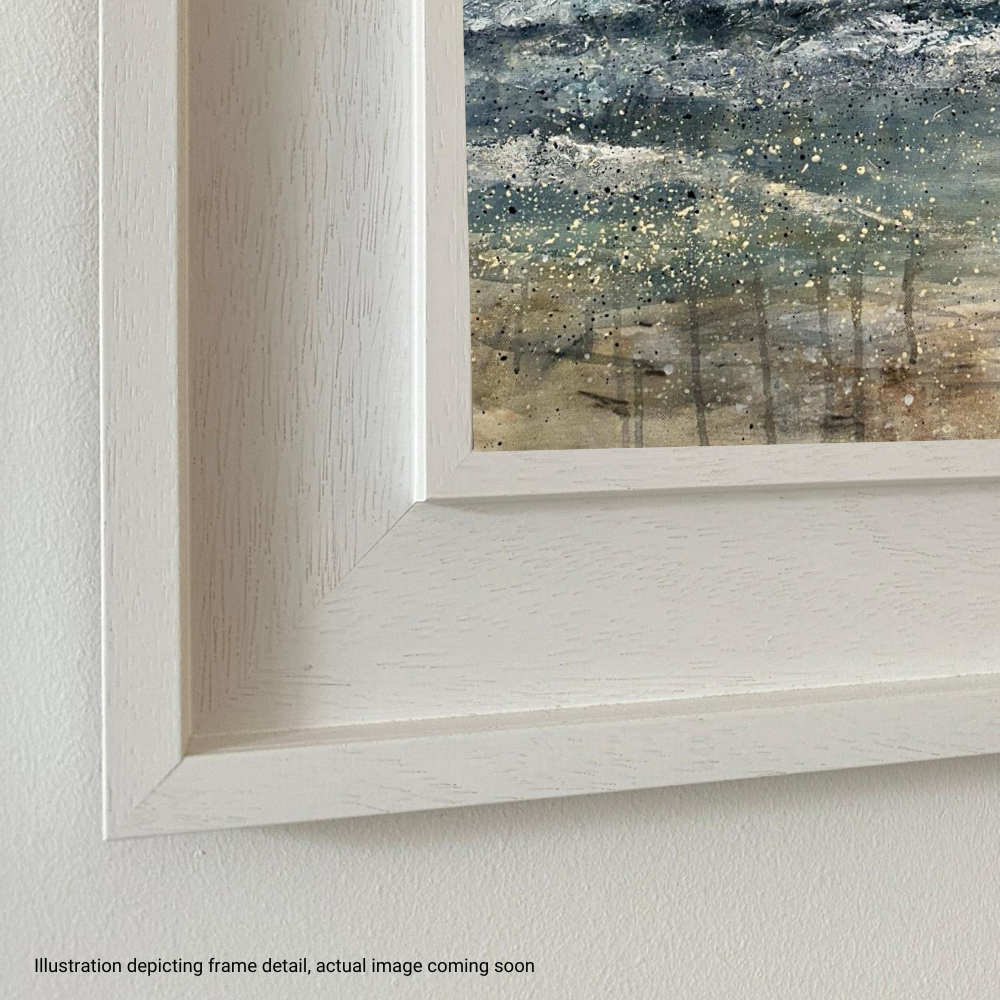 Waves Original Artwork by Frankie Creith - Frame Detail