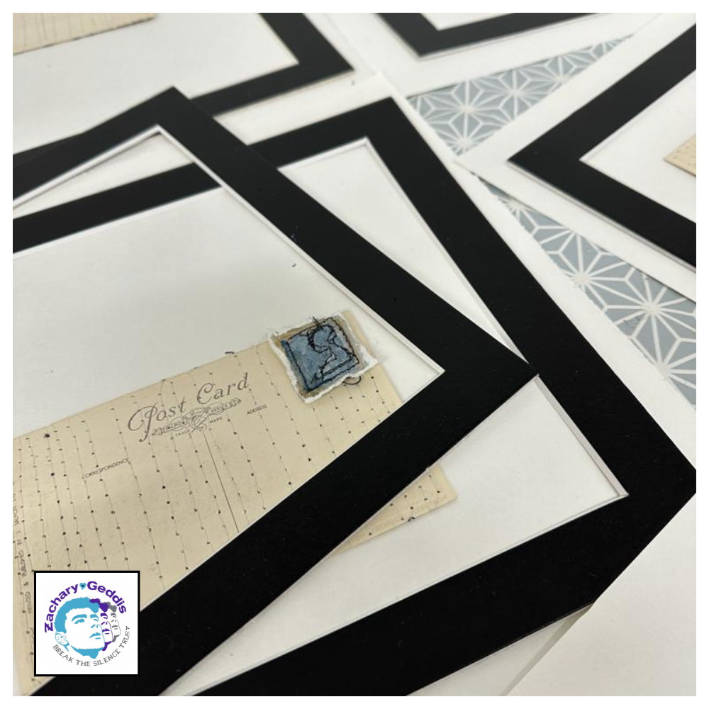 Zachary Geddis West Strand One Mixed Media Artwork by Frankie Creith (Mounts)