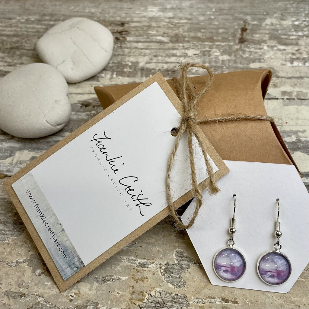 North Coast Art Print Drop Earrings