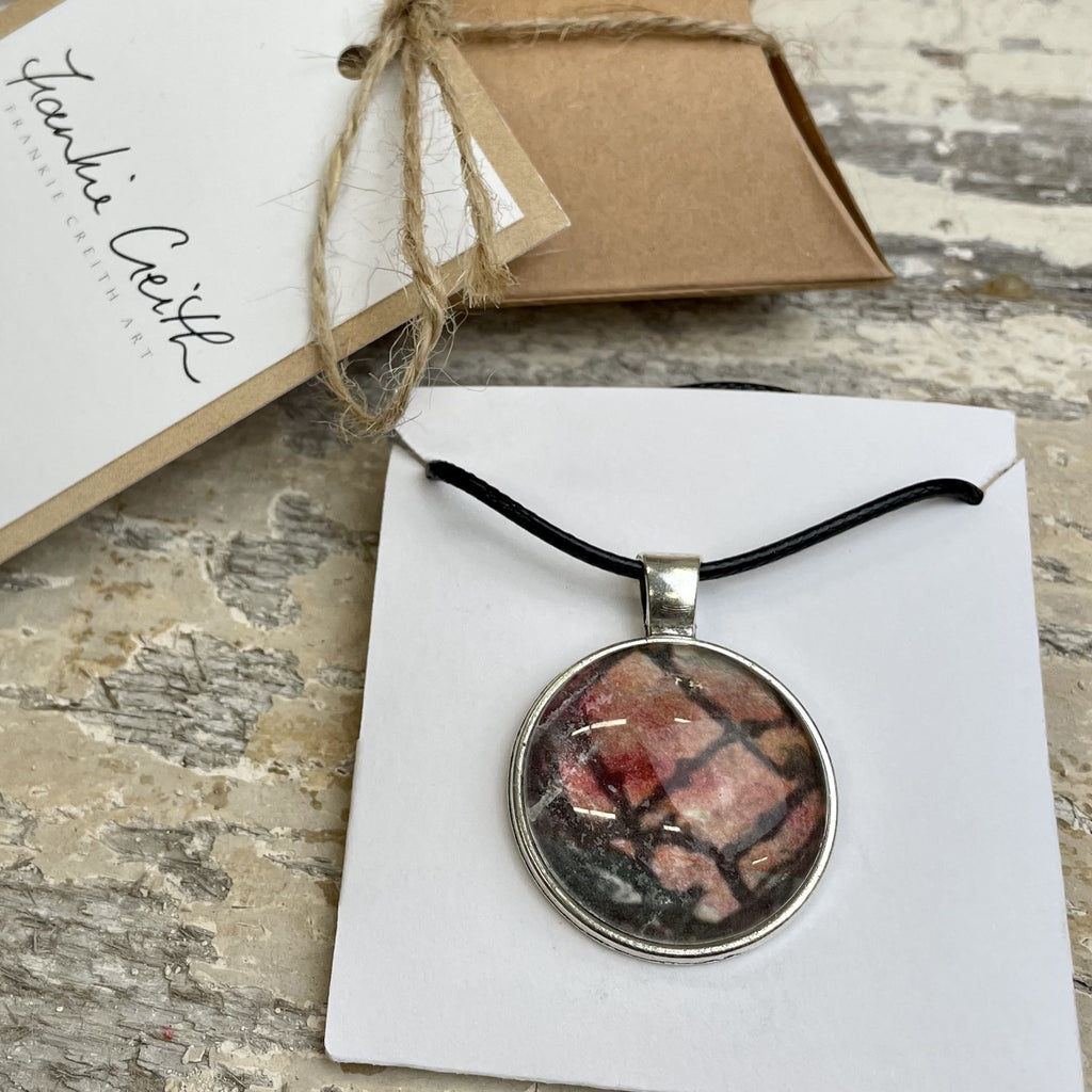 North Coast Art Print Necklace by Frankie Creith