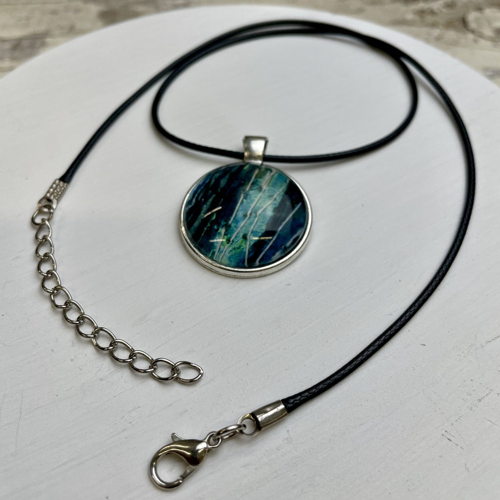 North Coast Art Print Necklace by Frankie Creith