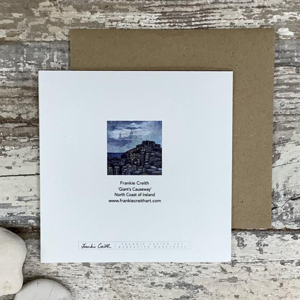Giant's Causeway Stones Greeting Card
