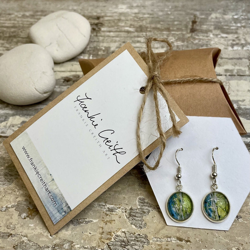 North Coast Art Print Drop Earrings