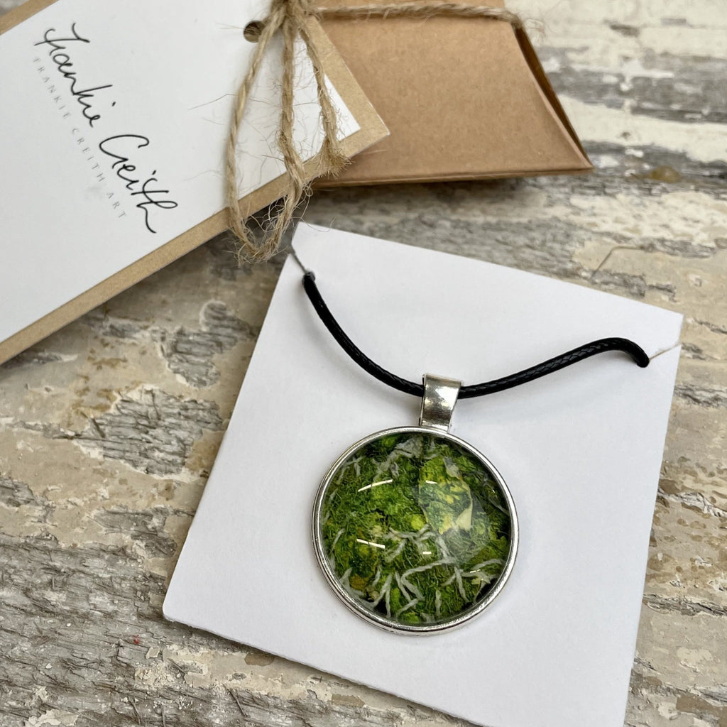 North Coast Art Print Necklace by Frankie Creith