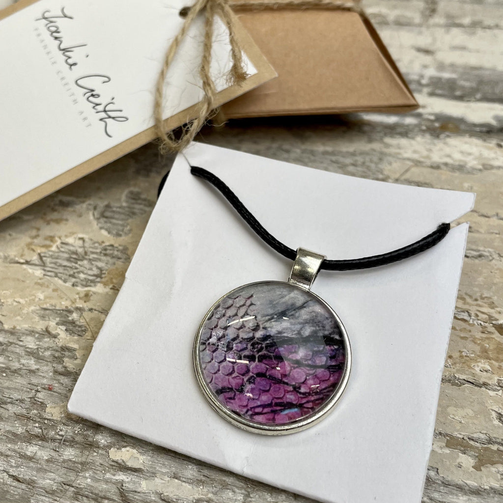 North Coast Art Print Necklace by Frankie Creith