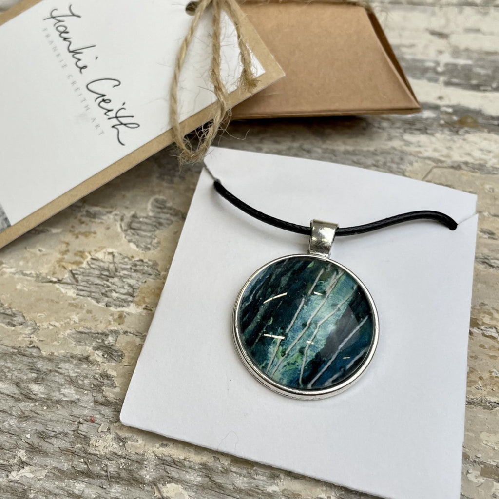 North Coast Art Print Necklace by Frankie Creith
