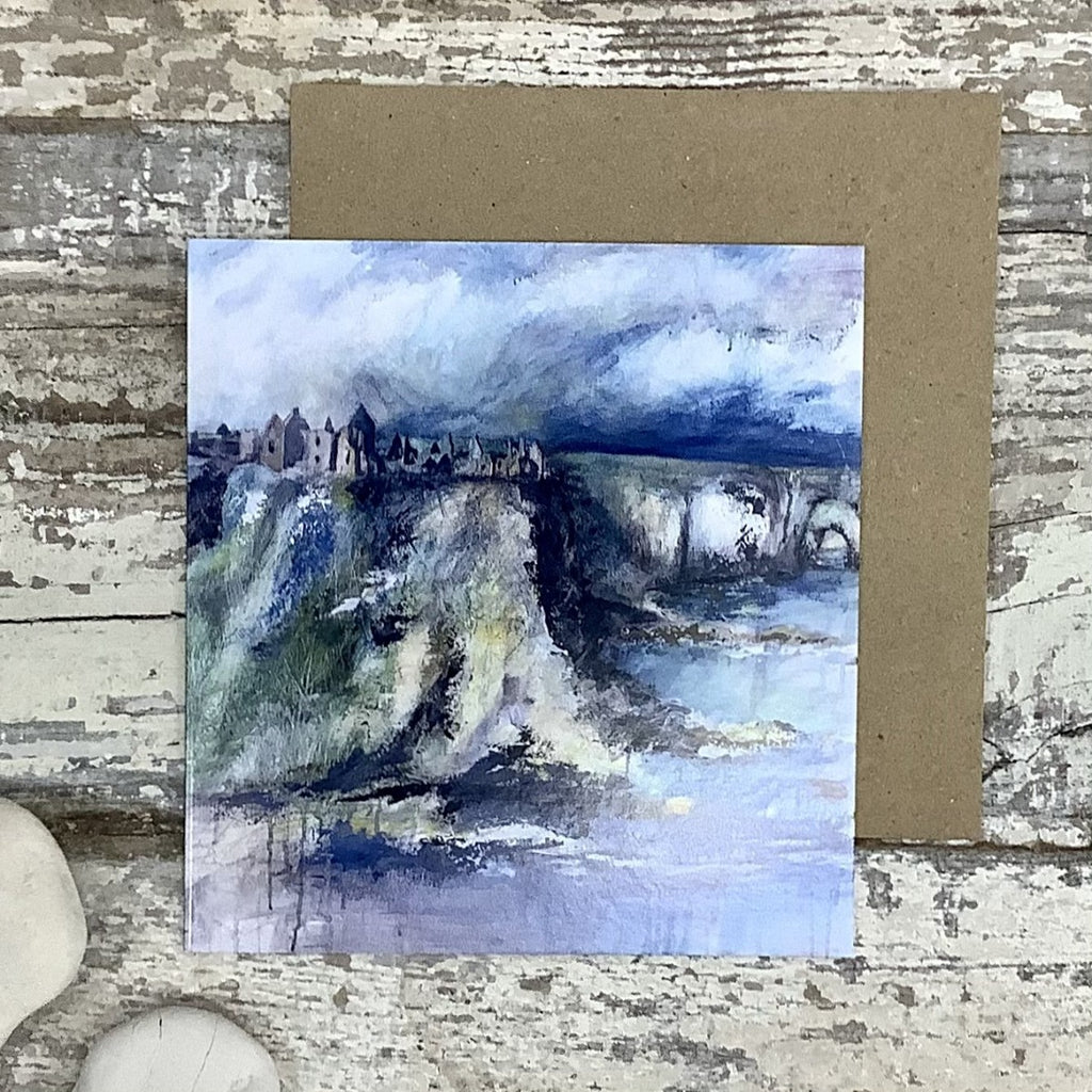 Dunluce greeting card by Frankie Creith