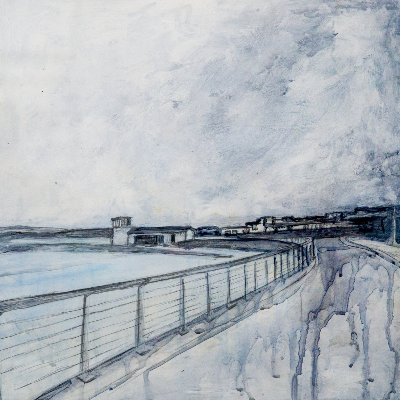 Babushka original painting by artist Frankie Creith, Portrush