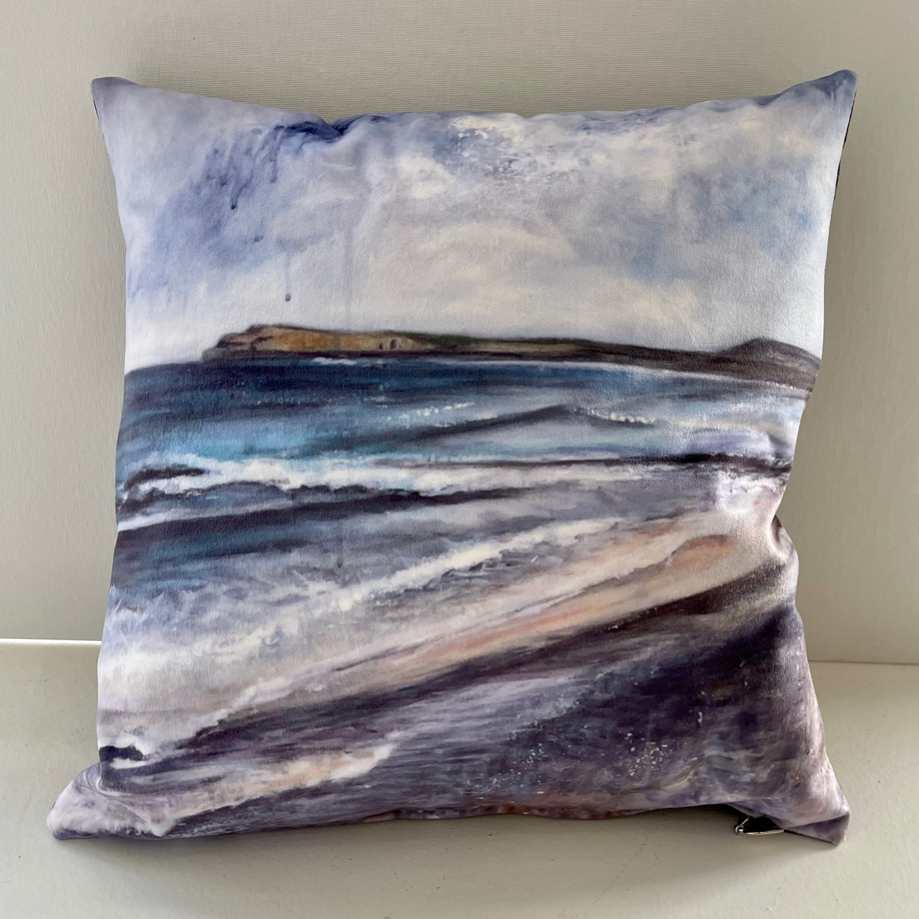 Runkerry Strand Cushion by Frankie Creith