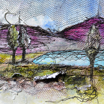 Irish Landscape Lake Print by Frankie Creith