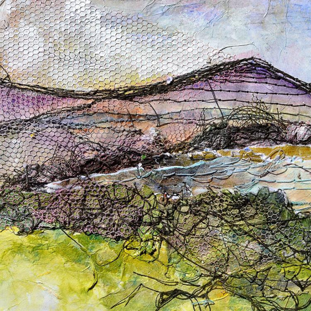 Irish Landscape Mountain greeting card