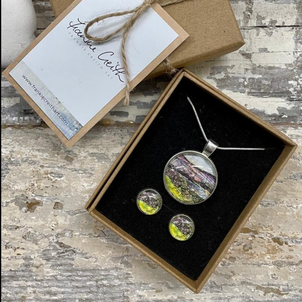 North Coast Art Print Jewellery Set by Frankie Creith