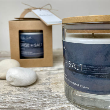 Sage and Salt Candle by Meltz and Frankie Creith
