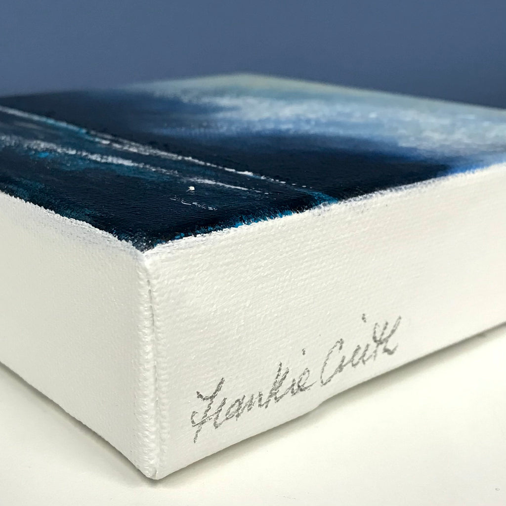 Dark sky 2 with signature close up