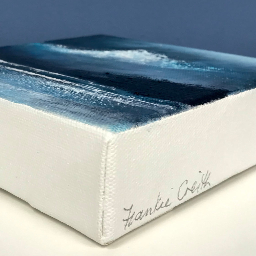 Dark sky 4 mini original artwork signature close up